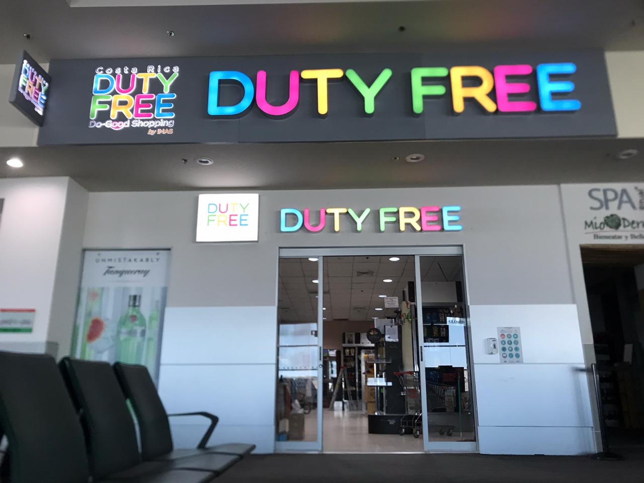 Duty Free- Aeropuerto Daniel Oduber Liberia Costa Rica