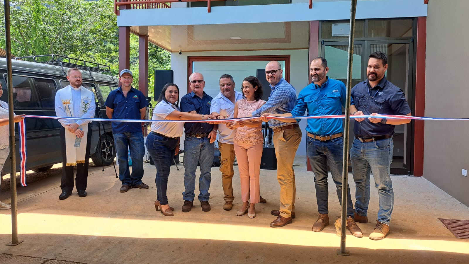 Inauguración de centro de Agronegocios y Capacitación en Turrubares.