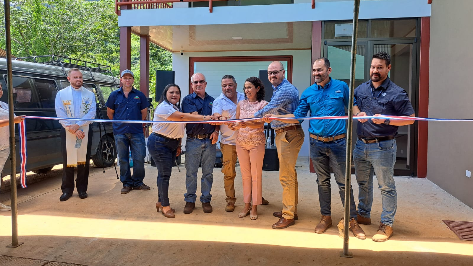 Inauguración de centro de Agronegocios y Capacitación en Turrubares. 