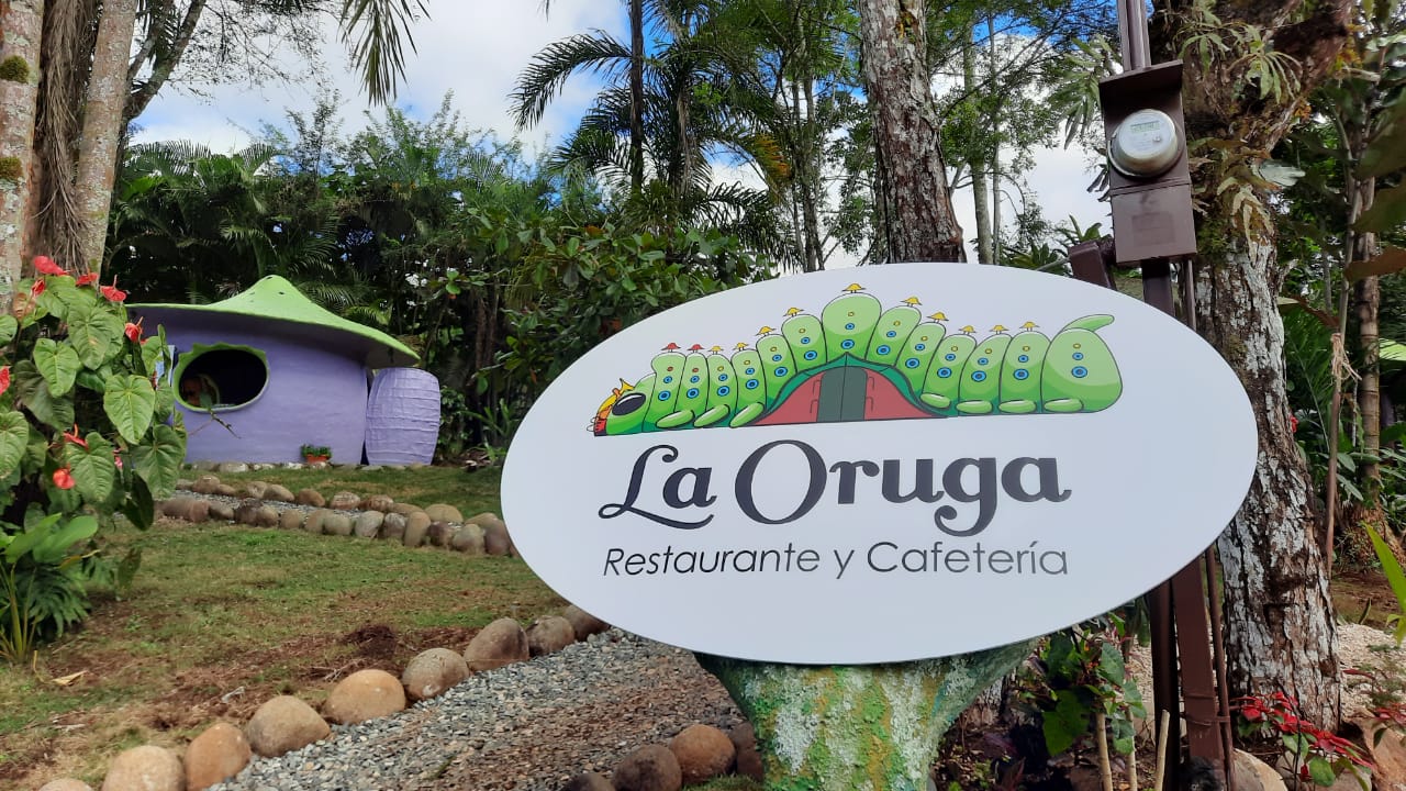 Imagen del sitio donde se encuentra el restaurante La Oruga