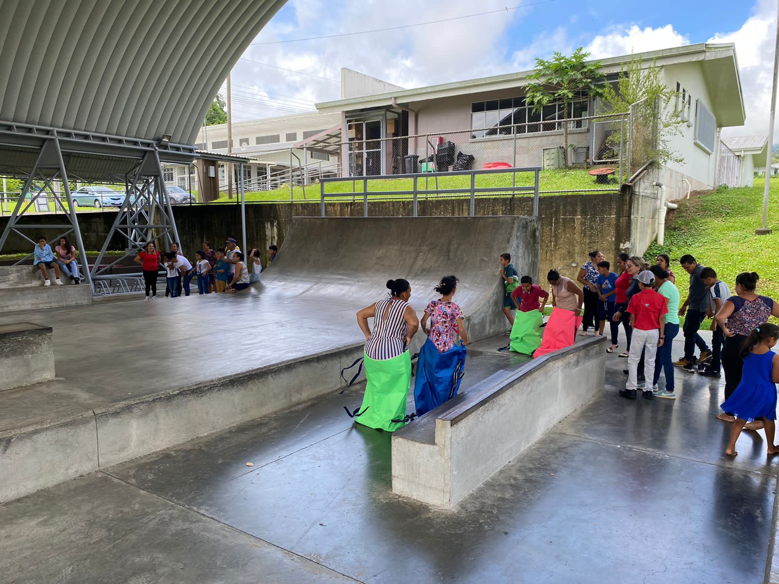 Imgen de las actividades en el campamento sobre vioencia "Soy el protagonista de mi vida.