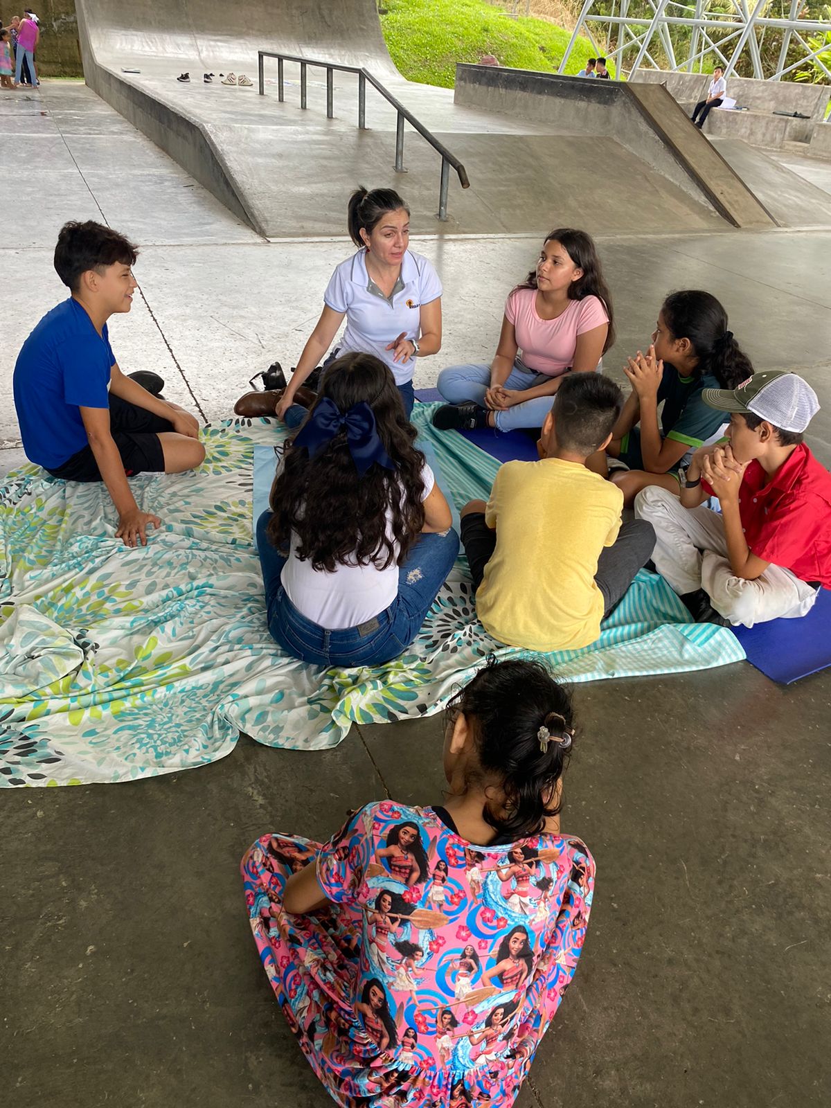 Imagen de las actuividades del campamento "Soy el protagonista de mi vida" En Río Cuarto,