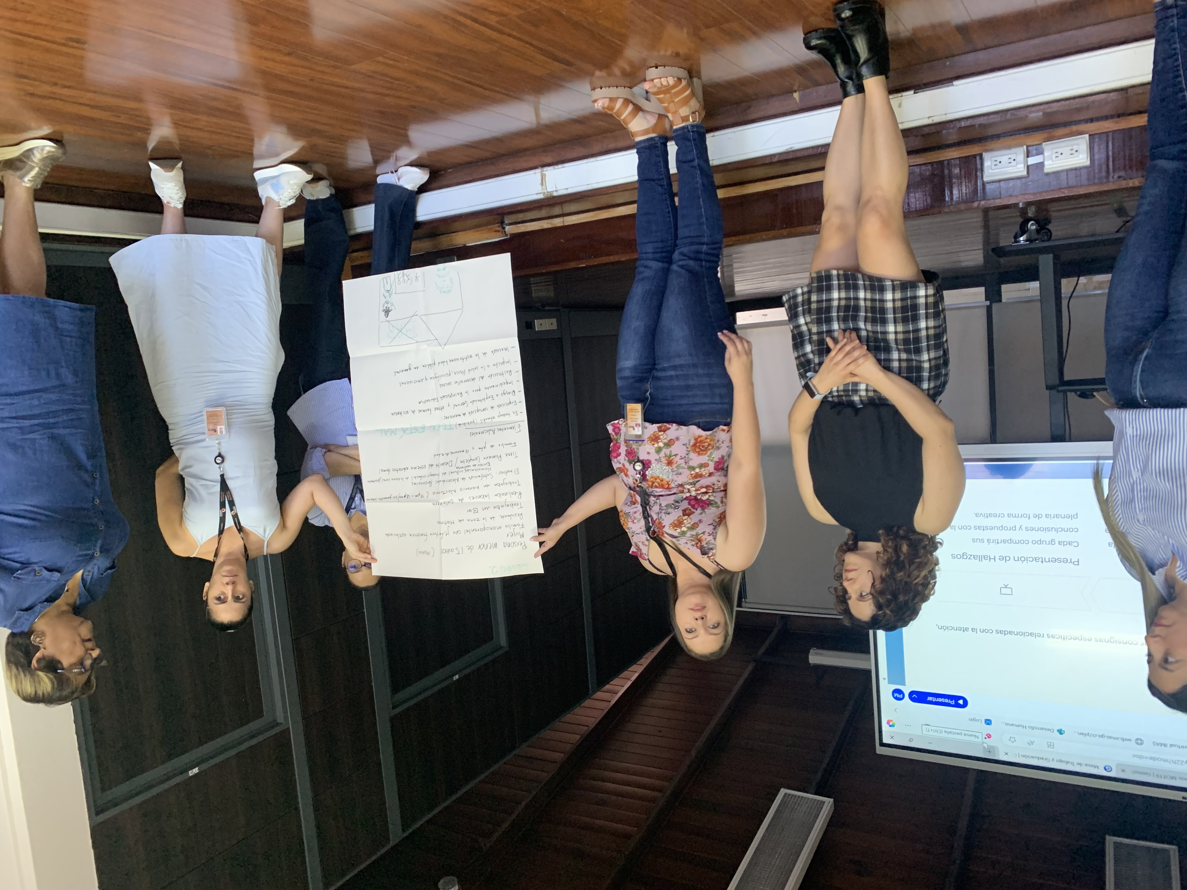 ersonas funcionarias del IMAS compleraton la mesa de trabajo denomiada “¡Hagamos la diferencia! Protejamos los derechos de las personas menores de edad que trabajan en Costa Rica”.