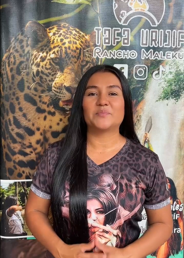 Hiqui Morera, emprendedora Maleku