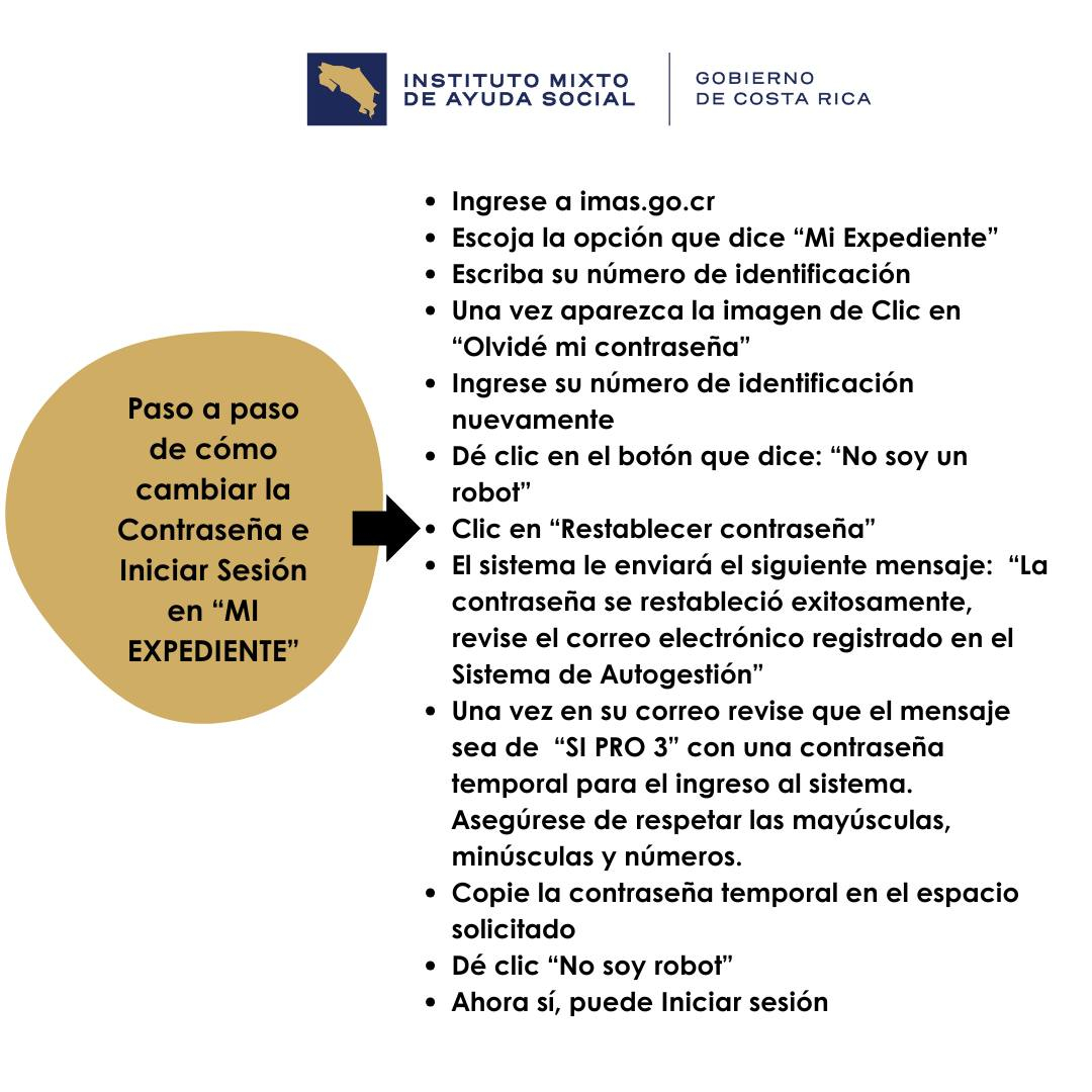 Cambiar la clave en mi expediente