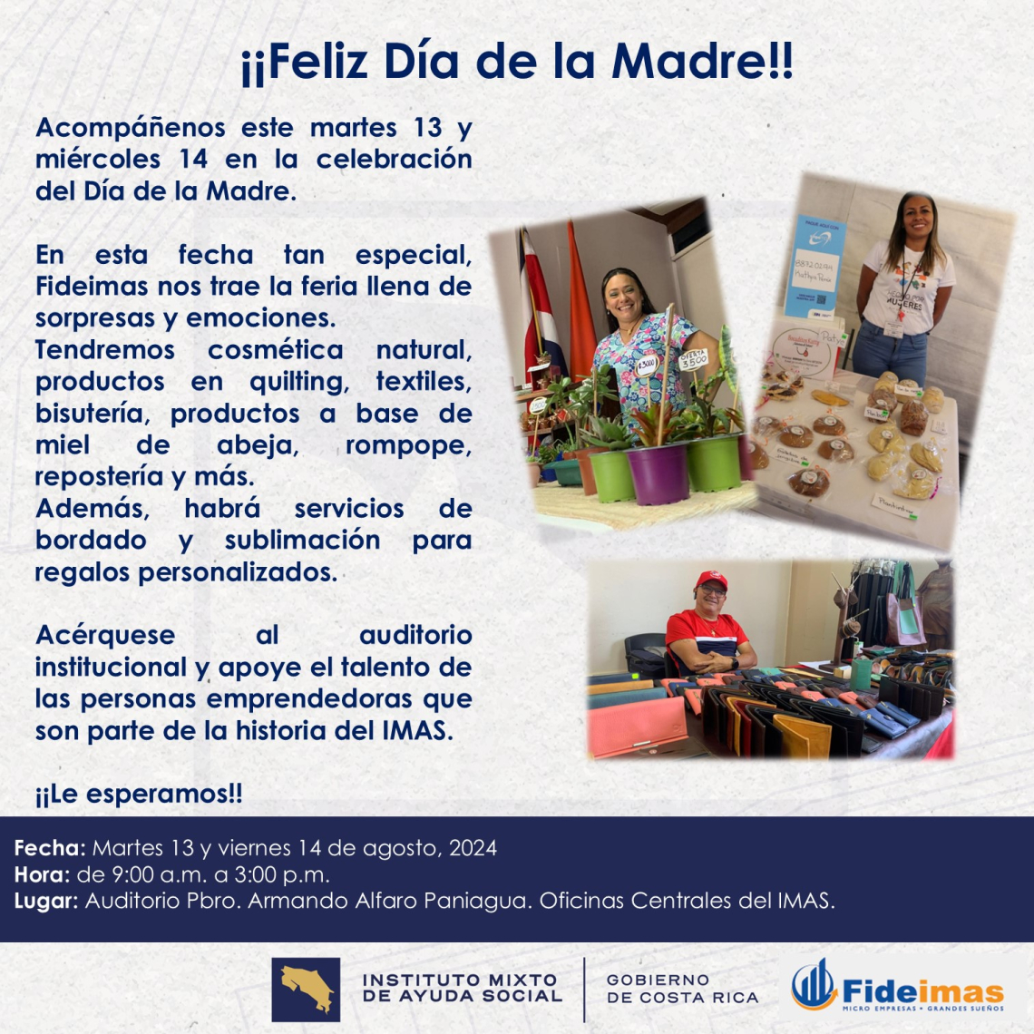 Feliz día de la Madre