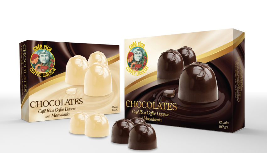 Café Rica chocolate licor de café