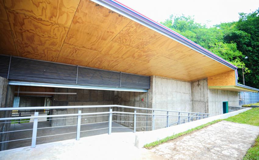 Foto de la obra del CAIPAD en Turrialba.