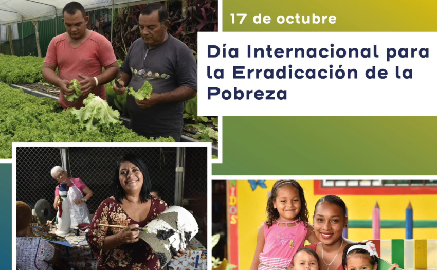  El Día Internacional para la Erradicación de la Pobreza se celebró ppor primera vez el 17 de octubre de 1987 y fue reconocido oficialmente por la Asamblea General de las Naciones Unidas en 1992.
