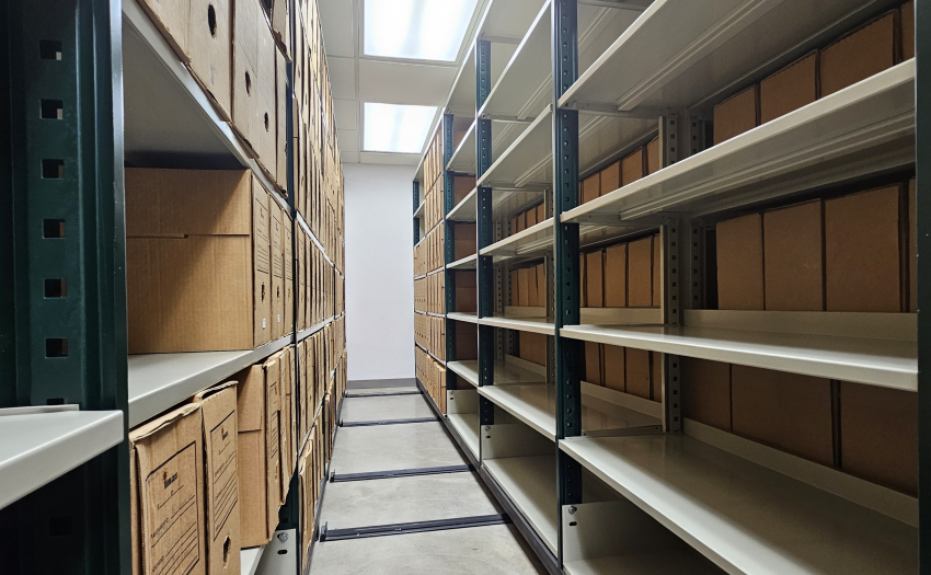 Imagen del archivo central del IMAS