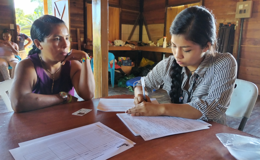 Atención de territorios indígenas en Siquirres