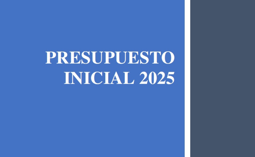 Portada de presupuesto