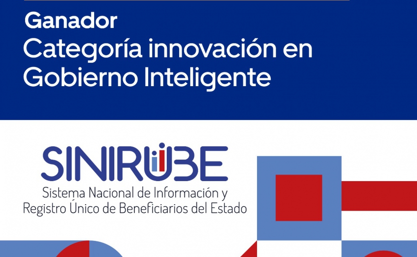 SINIRUBE galardonado por su innovación en Gobierno Inteligente