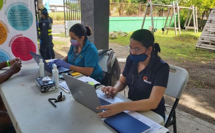 Atención de vacunación a personas e situación de calle