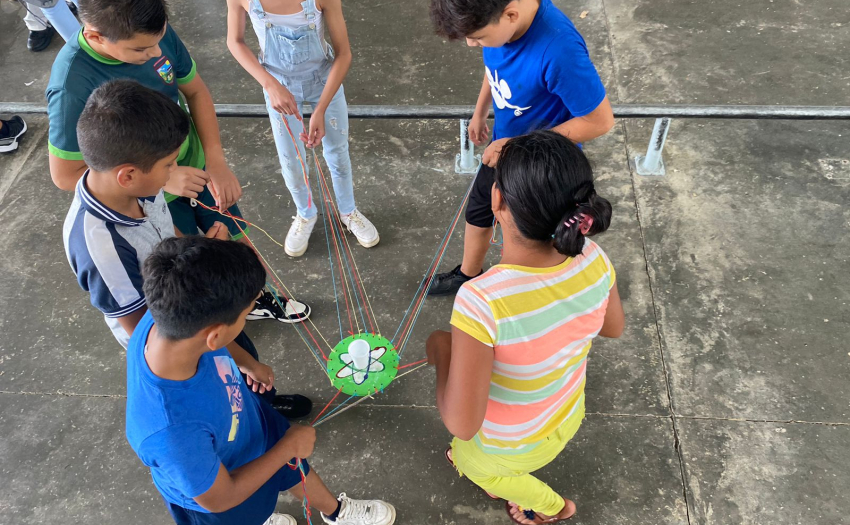 Imagen del campamento  "Soy e protagonista de mi vida, en Río Cuarto
