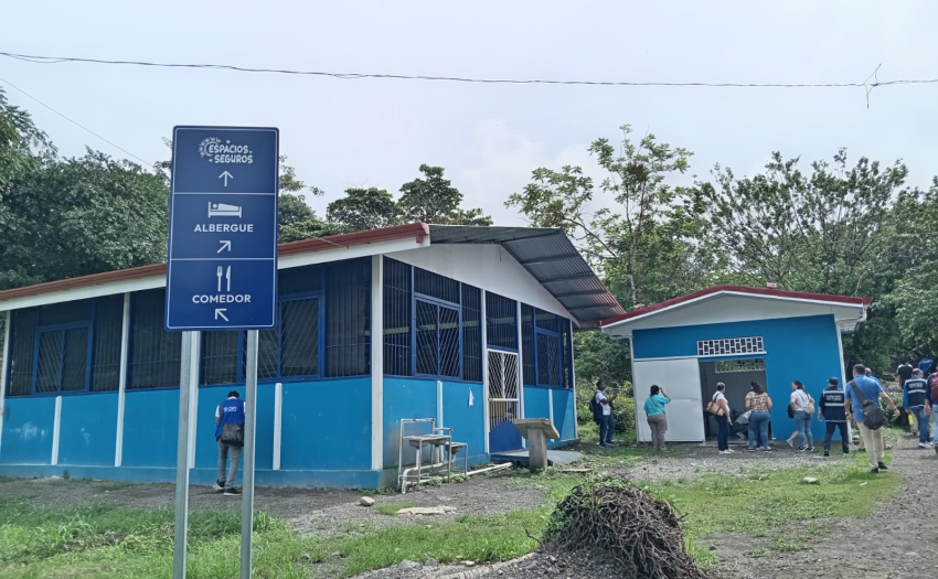 Imagen de albergue para personas migrantes