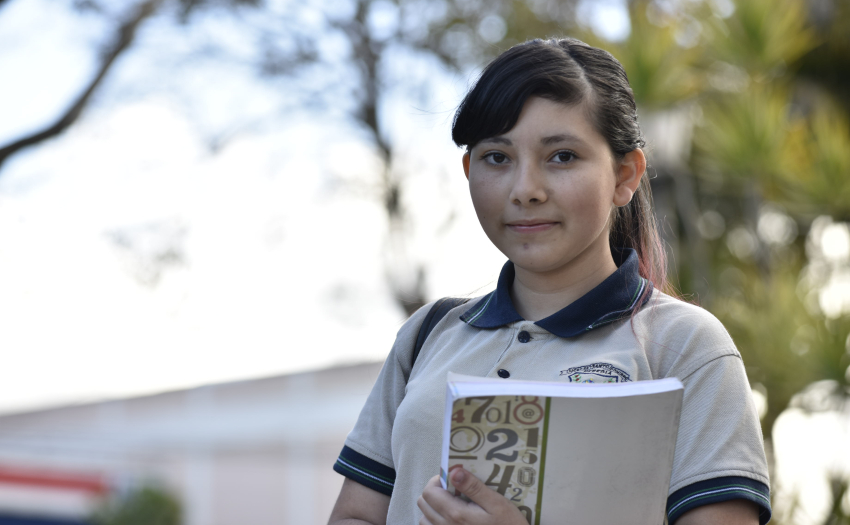 Imagen de estudiante de secundaria