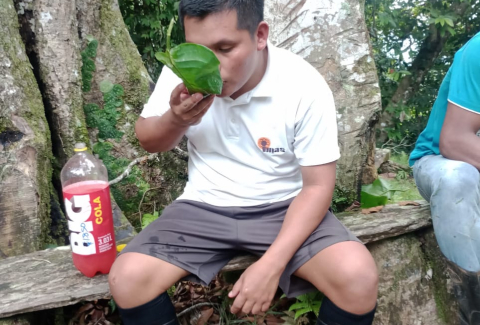 Imagen de Walter Sánchez Sancho, asistente social indígena.