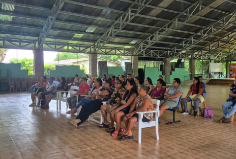 Imagen de la la primera Feria Técnica-Académica para la empleabilidad y el Emprendedurismo en el Territorio Indígena de Matambú