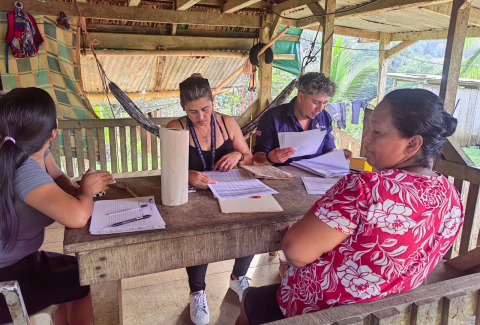 El personal del aULDS de Golfito atiende a población indígena en comunidades de Punta Burica