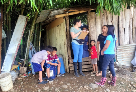 Muchas fueron los hogares afectados, pero la atención fue de forma inmediata.
